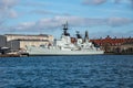 Warship in Copenhagen (DK