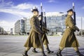 Warszawa / Poland -Representative Honor Guard Regiment of the Polish Armed Forces on the way to Tomb of the Unknown Soldier. Royalty Free Stock Photo