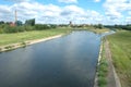 Warta river in Poznan Royalty Free Stock Photo