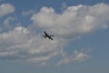 A10 Warthog Behind Clouds Royalty Free Stock Photo