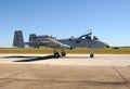 A-10 Warthog heavily armored airplane Royalty Free Stock Photo