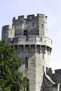 Warwick Castle - Caesar`s Tower Royalty Free Stock Photo