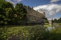 Warwick Castle England, River Avon. Royalty Free Stock Photo