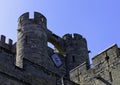 Warwick Castle - Gatehouse in Warwick,  Warwickshire, UK Royalty Free Stock Photo