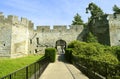 Warwick castle portcullis