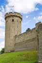 Warwick castle tower Royalty Free Stock Photo