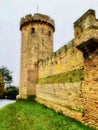 Warwick Castle in the Winter Royalty Free Stock Photo