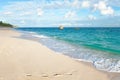 Warwick Long Bay Beach Bermuda Royalty Free Stock Photo