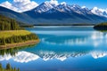 It was Lake McDonald Montana. Royalty Free Stock Photo