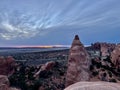 Spires at Sunset