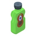 Wasabi bottle icon isometric vector. Japan food