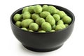 Wasabi coated peanuts