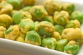 Wasabi green peas