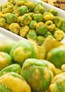 Wasabi green peas