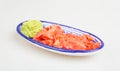 Wasabi and Sushi Ginger Royalty Free Stock Photo