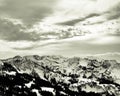 Wasatch Mountain Range in Park City, Utah Royalty Free Stock Photo