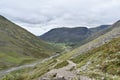 Wasdale and Yewbarrow back there seen from Moses Trod path