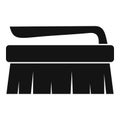 Wash brush icon, simple style