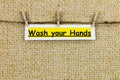 Wash hands sanitary bathroom habit hygiene health care disease prevention wellness