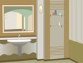 Wash stand vector