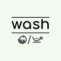 Wash vector logo