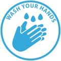 Wash your hands or sanitize hands