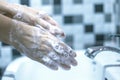 Wash your hands with soap to prevent covid 19,