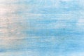 Washed blue wood background. surface of light blue wood texture for design and decoration Royalty Free Stock Photo