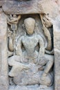 Stone carving of Lord Shiva, Masroor, Kangra, Himachal Pradesh, India