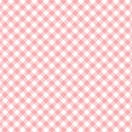 Washed out red napkin square pattern, vector illustration Royalty Free Stock Photo