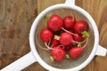Washed radishes Royalty Free Stock Photo