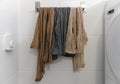 Drying washed tights