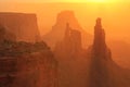 Washer woman arch at sunrise, Canyonlands National Park, Utah, U