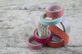 Washi tape rolls Royalty Free Stock Photo