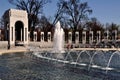 Washignton, DC: World War II Memorial Royalty Free Stock Photo