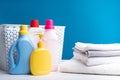 Detergents for laundry standing by washed linens