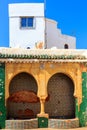 Washing bin in the kasbah of the old city Rabat in Marocco