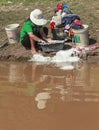 Washing day Royalty Free Stock Photo