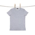 Washing gray tshirt