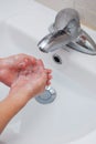 Washing hand Royalty Free Stock Photo