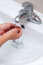 Washing hand Royalty Free Stock Photo