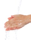 Washing hands Royalty Free Stock Photo