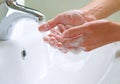 Washing Hands Royalty Free Stock Photo