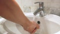 Washing hands