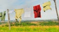 Washing on the line no.1 Royalty Free Stock Photo