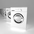 Washing machine Royalty Free Stock Photo