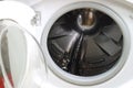 Washing machine for clothes and laundry detergent with rinsing l Royalty Free Stock Photo