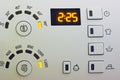 Washing machine control panel