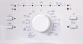 Washing machine control panel Royalty Free Stock Photo