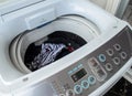 Washing Machine Controls Royalty Free Stock Photo